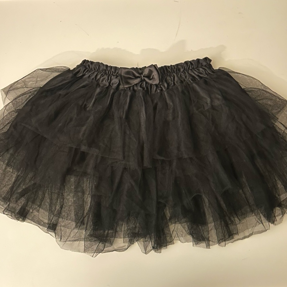 Black Tulle mini Skirt